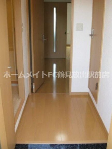 東大阪市長田西５丁目の賃貸マンションの玄関