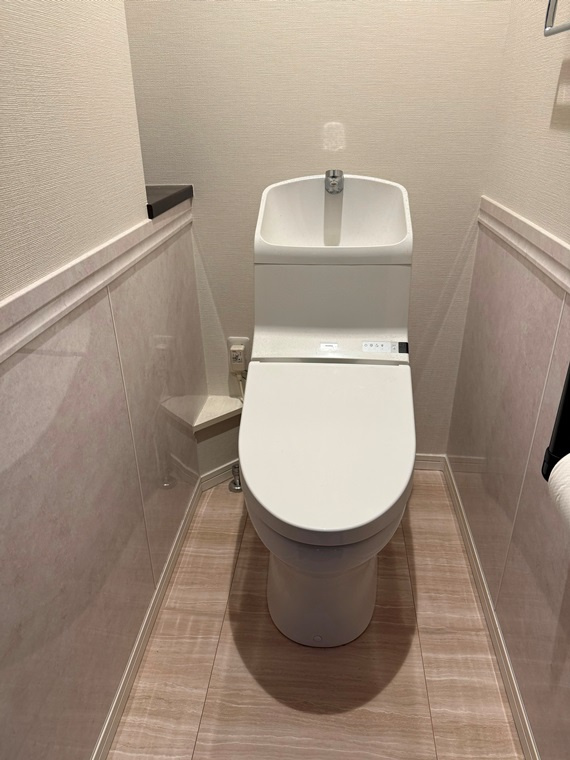 上鷺宮戸建のトイレ