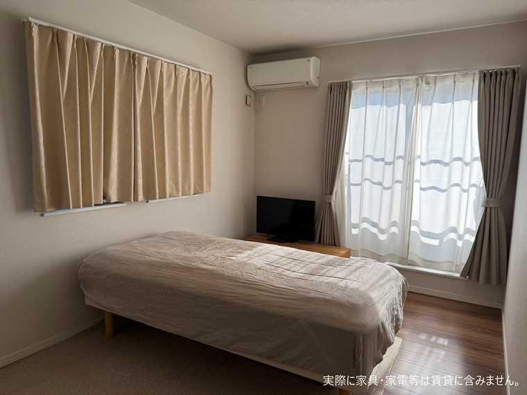 上鷺宮戸建の寝室