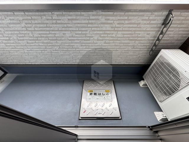 セレニティ柏田本町のバルコニー