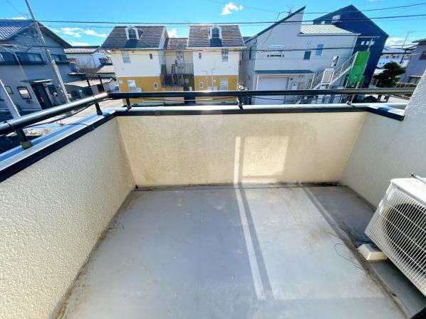 ひたちなか市大字稲田　中古戸建のバルコニー