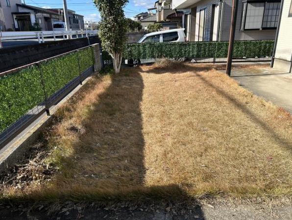 ひたちなか市大字稲田　中古戸建の庭