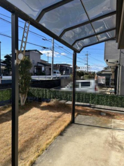 ひたちなか市大字稲田　中古戸建の庭