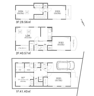 【間取り】 | 練馬区春日町1丁目　中古戸建【リフォーム済】　6999万円