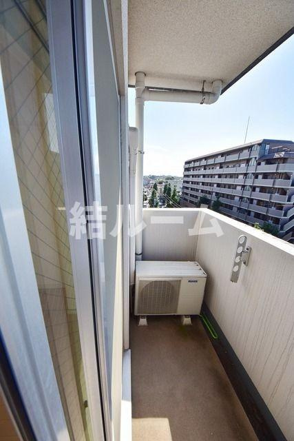 練馬区南田中３丁目の賃貸マンションのバルコニー