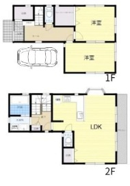 川越市寿町1丁目　中古戸建の間取り|令和8年2月2日撮影。
