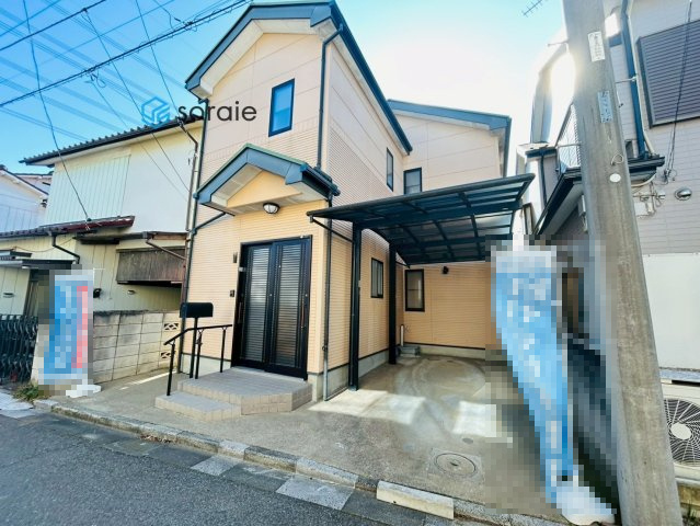 川越市寿町1丁目　中古戸建の外観|令和8年2月2日撮影。