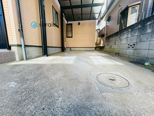 川越市寿町1丁目　中古戸建の駐車場|令和8年2月2日撮影。