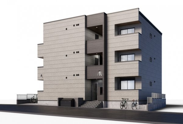 YK-flat(ワイケイフラット)の外観パース