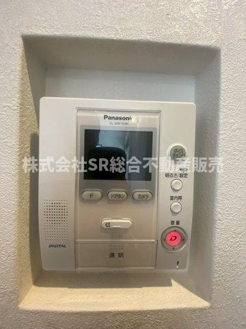 新庄1丁目中古戸建の防犯設備|モニター付きインターホンがあり女性やお子様にも安心です！