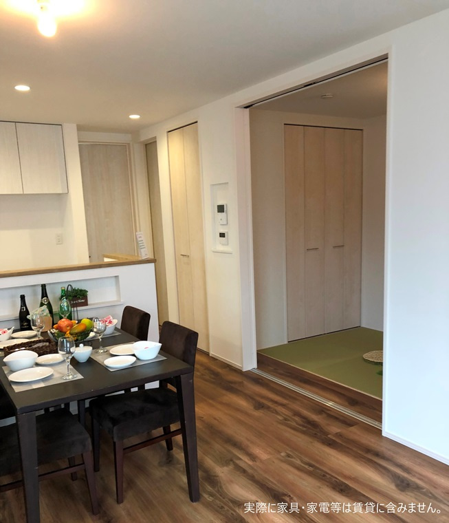 新座戸建の居間・リビング