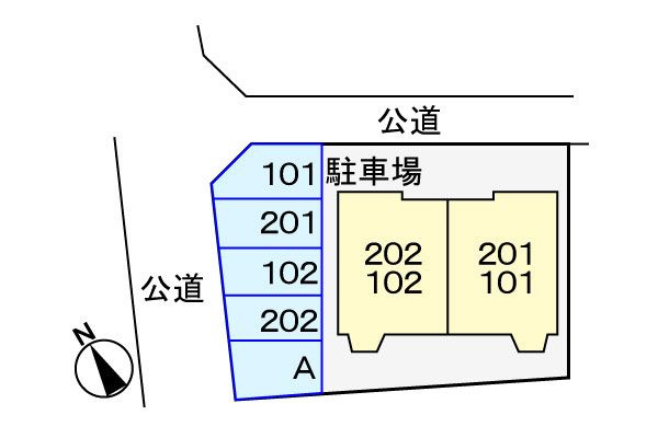 エリ－トメゾンＯＫＡ　　刈谷市近郊の賃貸はクラスホーム刈谷店の駐車場