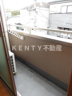 【バルコニー】 | ウエストコート西山 | お洗濯にも便利なバルコニー付き