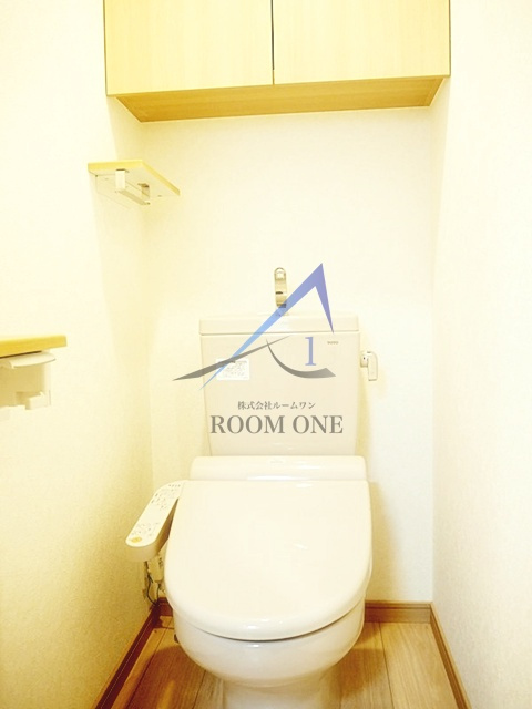 ルーブル多摩川九番館のトイレ|トイレです。