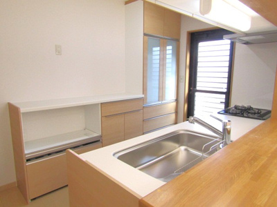 【キッチン】 | 【再生住宅】南アルプス市鏡中條 | 使いやすいキッチンです