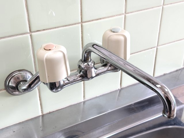 グリーンコーポのキッチン|混合水栓