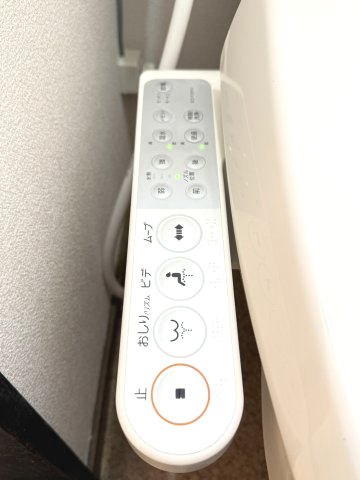 グリーンコーポのトイレ|温水洗浄便座ついています