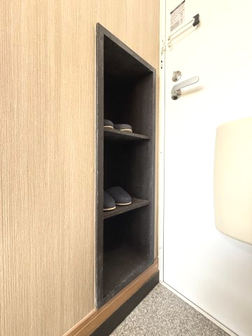グリーンコーポの収納|小型のシューズボックスあります