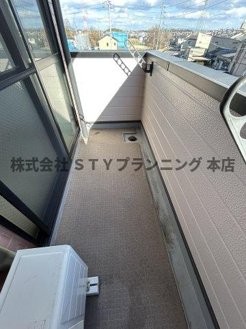 仲介手数料０円！エトアール平針IIのバルコニー