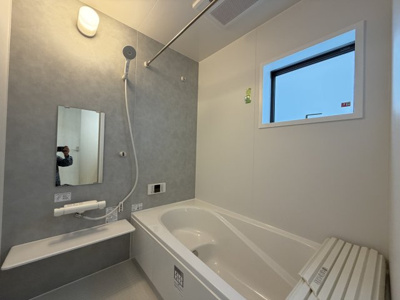 【浴室】 | うるま市田場（全4棟） | 4号棟　浴室換気乾燥機付き♪