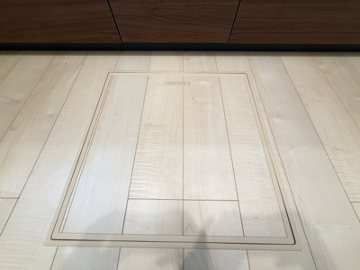 【キッチン】 | うるま市田場（全4棟） | 4号棟　床下収納付き♪