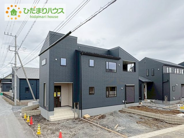 ひたちなか田彦10期　新築戸建　1号棟の外観|平日・夜間もご案内可能(^^♪お気軽にお問い合わせくださいませ!(^^)!