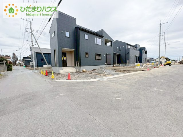 ひたちなか田彦10期　新築戸建　1号棟の前面道路含む現地写真|今から見たいも大歓迎！お気軽にお問い合わせください☆彡