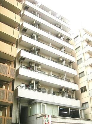 中銀ベル築地マンシオンの外観