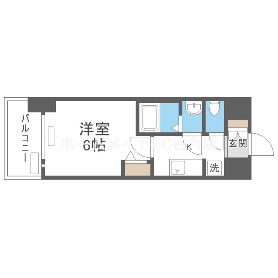 【間取り】 | プレサンス鶴橋トレヴィエ