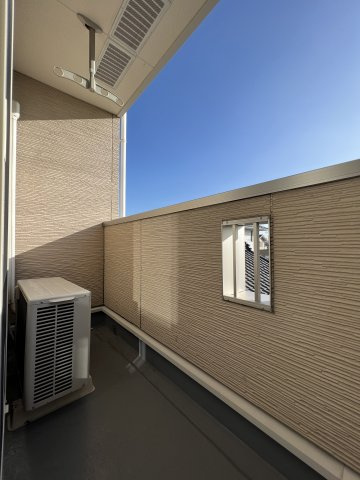 サニーブローテ住吉Ⅲのバルコニー