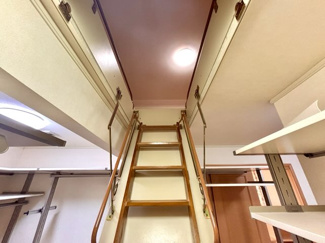 【収納】 | 千葉市緑区おゆみ野南3丁目　中古戸建 | ウォークインクローゼット内にある小屋裏収納