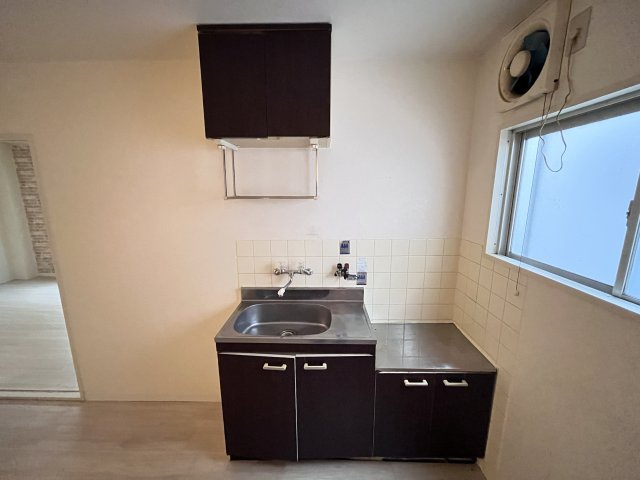 メモリアルタウンC棟のキッチン