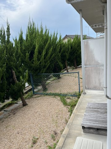 ハニーハイツⅠの庭|お庭も活用できます