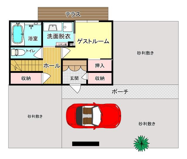 【間取り】 | 1階