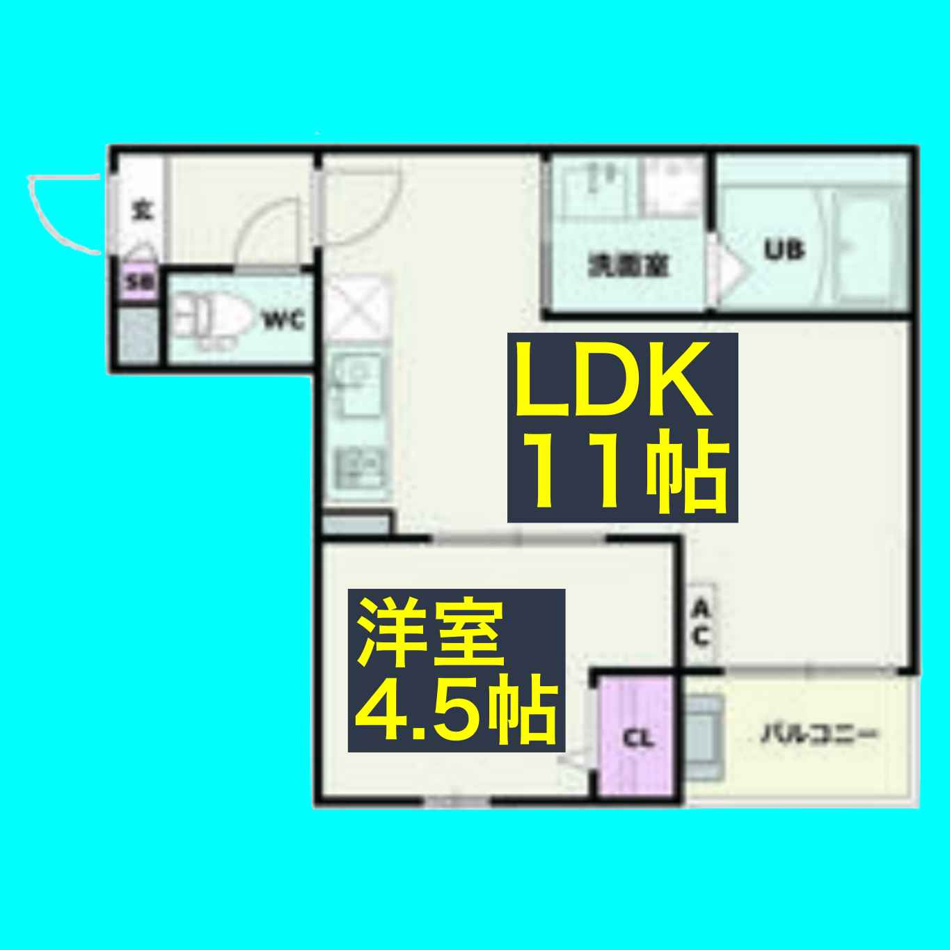 Jack ohataⅠの間取り