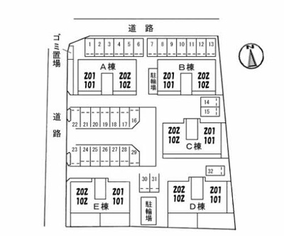 【区画図】 | メゾン志津川