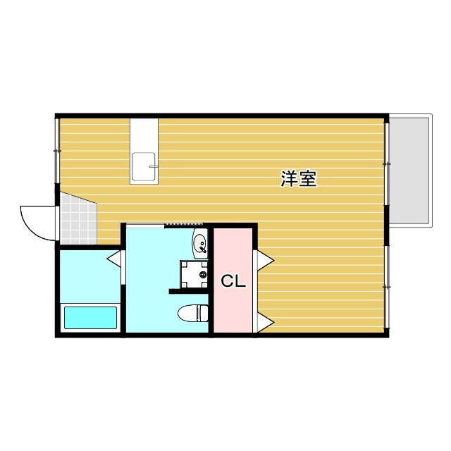 ハウス葭の間取り