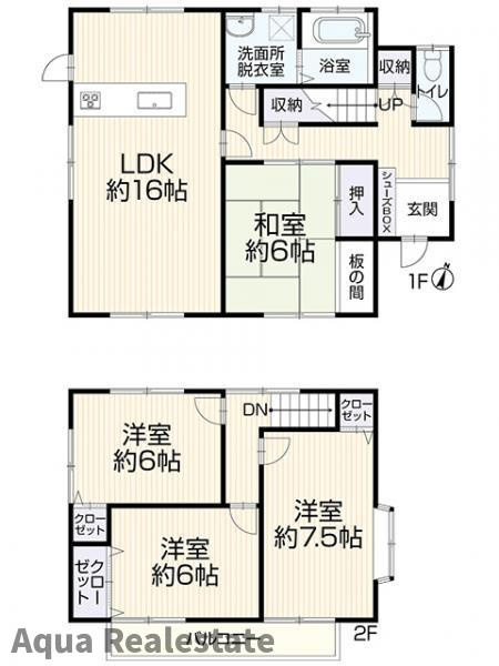 善通寺市木徳町　リノベ住宅の間取り|4LDK