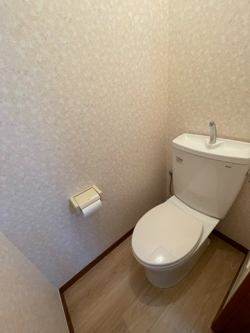 第6三上コーポのトイレ|※別号室参考写真です