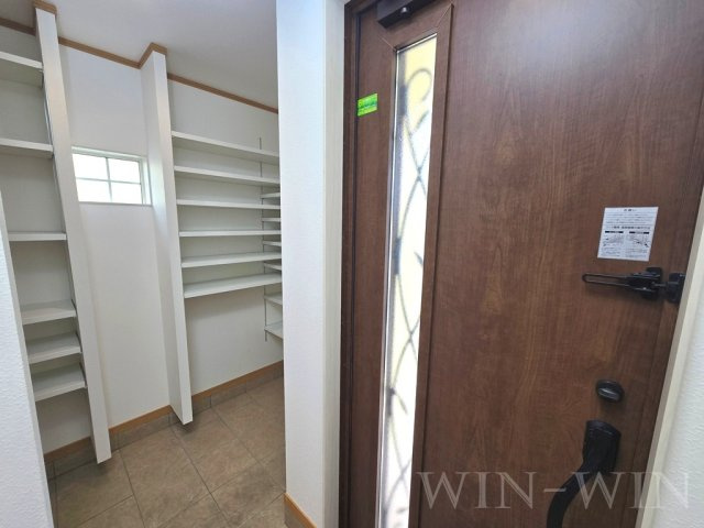 サウシア Aの玄関