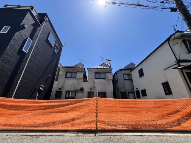 【成約済】北区赤羽三丁目　建築条件なし所有権土地の外観パース