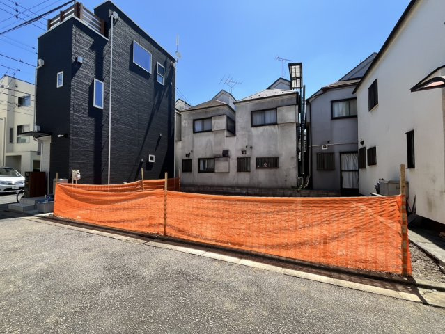 【成約済】北区赤羽三丁目　建築条件なし所有権土地の外観パース
