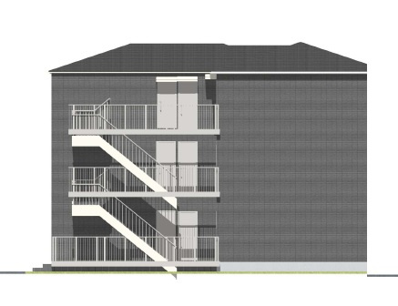 【成約済】蕨市中央五丁目　所有権土地の外観パース