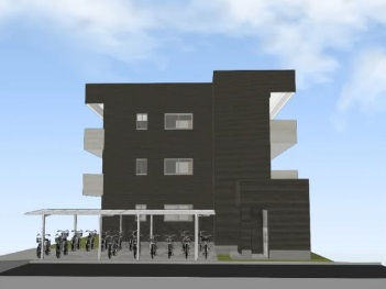 【成約済】蕨市中央五丁目　所有権土地の外観パース