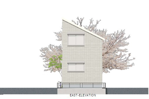 【成約済】北区西が丘１丁目　所有権土地の外観パース