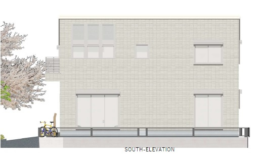 【成約済】北区西が丘１丁目　所有権土地の外観パース
