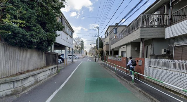 【成約済】北区上十条２丁目　所有権土地の前面道路含む現地写真