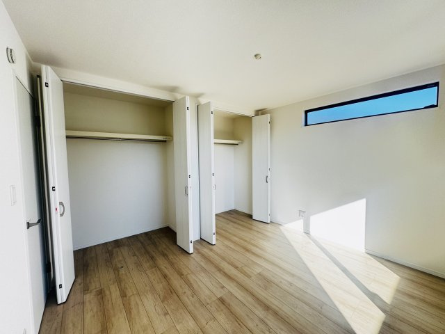 新築　前橋市広瀬町3丁目　Heartful　Town　C号棟の収納|　それぞれのお部屋に収納スペースがあるのでお片付け上手で室内もスッキリ♪
