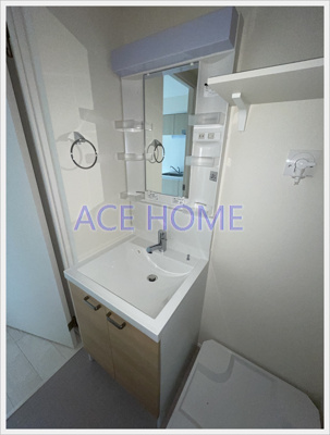 【洗面所】 | ハーモニーテラス中川東