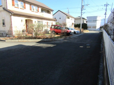 【前面道路含む現地写真】 | 【セキスイハウス施工】石和町唐柏 | 前面道路含む現地写真です